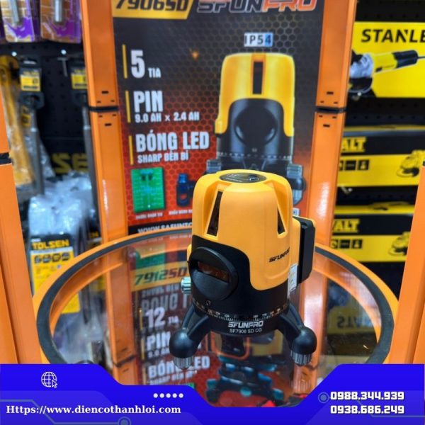 MÁY CÂN MỰC 5 TIA SFUNPRO SF 7906SD