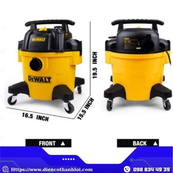 MÁY HÚT BỤI 3 CHỨC NĂNG DEWALT DXV23P - Ảnh 2