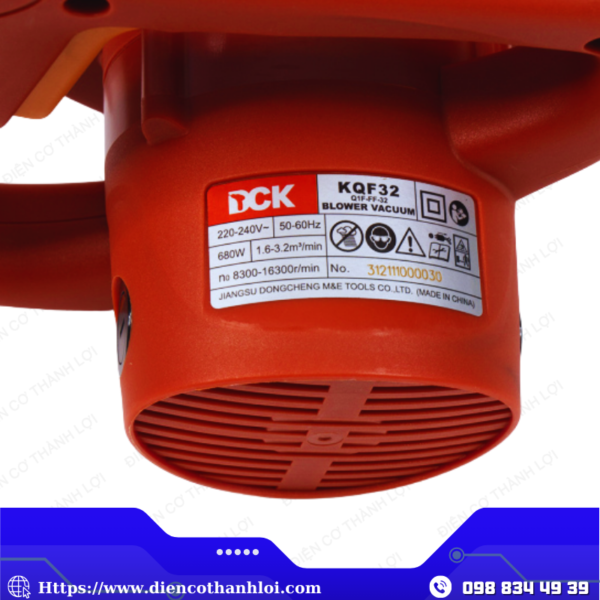 MÁY THỔI BỤI DCK KQF32 - Ảnh 3