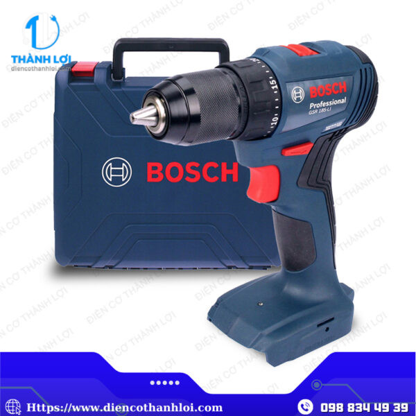 MÁY KHOAN PIN 18V BOSCH GSR 185-LI (SOLO)