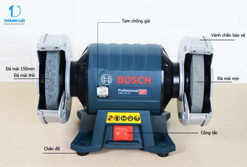 MÁY MÀI 2 ĐÁ BOSCH GBG 35-15