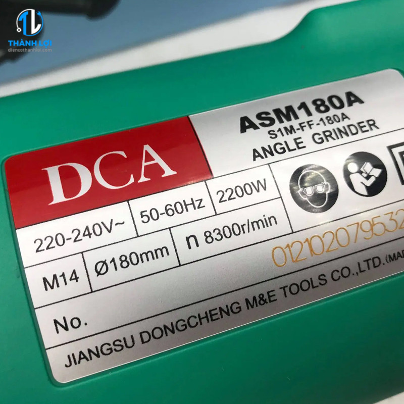 MÁY MÀI GÓC DCA ASM180A