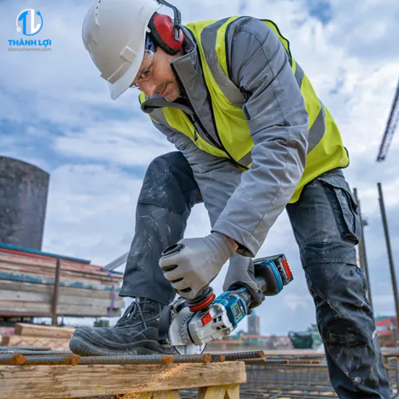 MÁY MÀI GÓC BOSCH GWS 18V-15 PSC SOLO