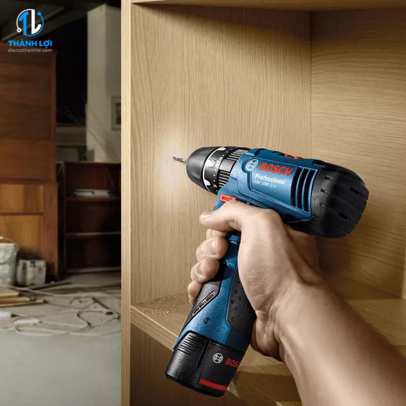 MÁY KHOAN DÙNG PIN BOSCH GSR 120-LI (Kèm phụ kiện)