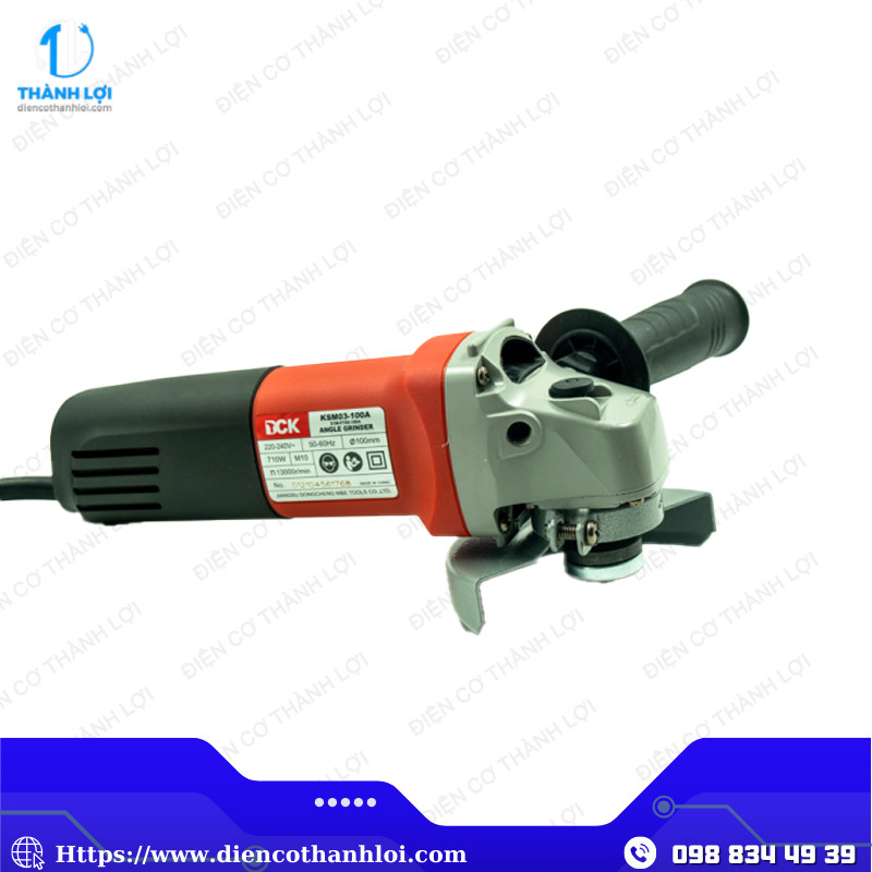 MÁY MÀI GÓC DÙNG PIN DCK KSM03-100A