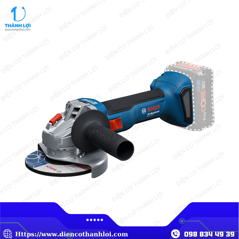 THÂN MÁY MÀI GÓC DÙNG PIN BOSCH GWS 18V-8