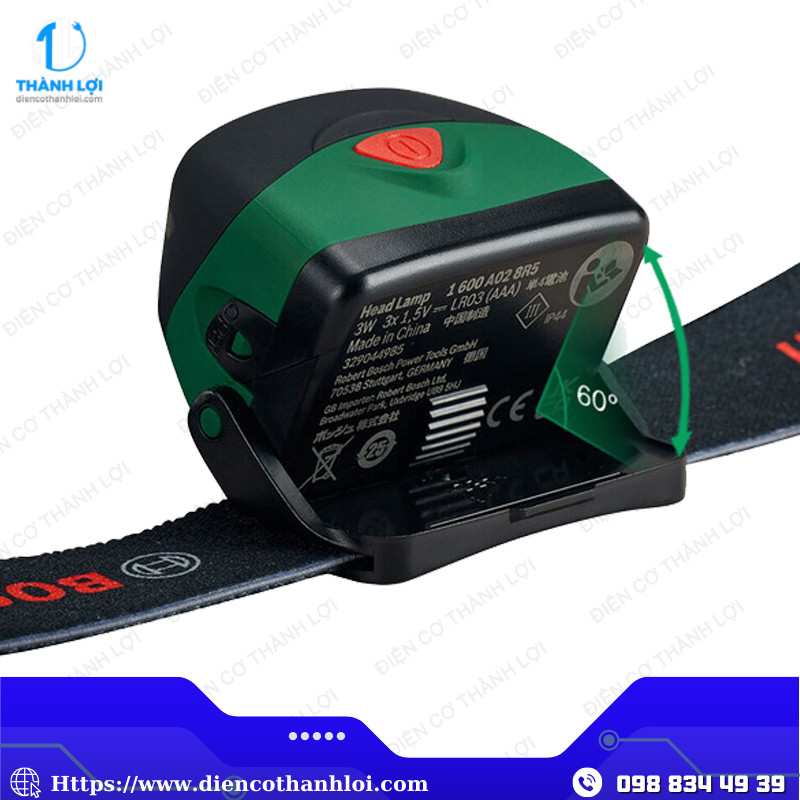 ĐÈN PIN ĐỘI ĐẦU BOSCH 1600A0307X