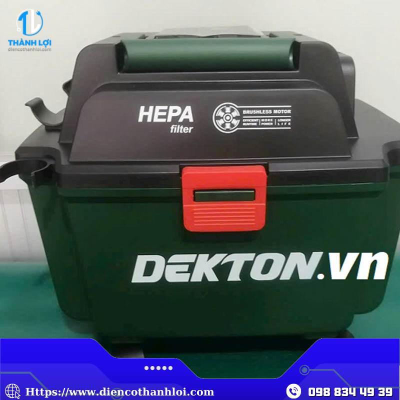 MÁY HÚT BỤI BẰNG PIN DEKTON M21-HB16PROMAX