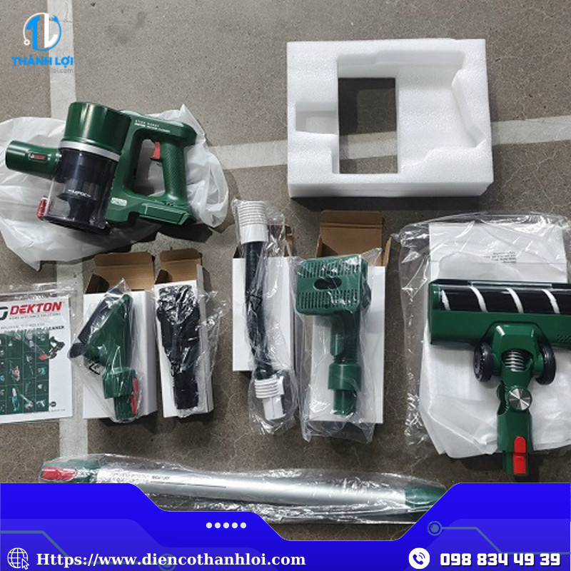 MÁY HÚT BỤI BẰNG PIN DEKTON M21-HB02BL