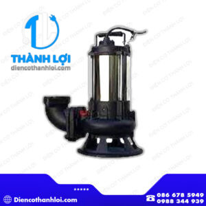 MÁY BƠM NƯỚC THẢI RÁC TECHRUMI WT-10-1.5F